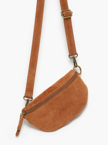 Heuptasje Milano Bruin velvet VE19091 ander zicht 2